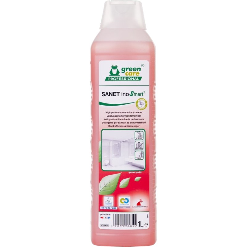 SANET inoSmart - Krachtige sanitaire reiniger - 1 liter